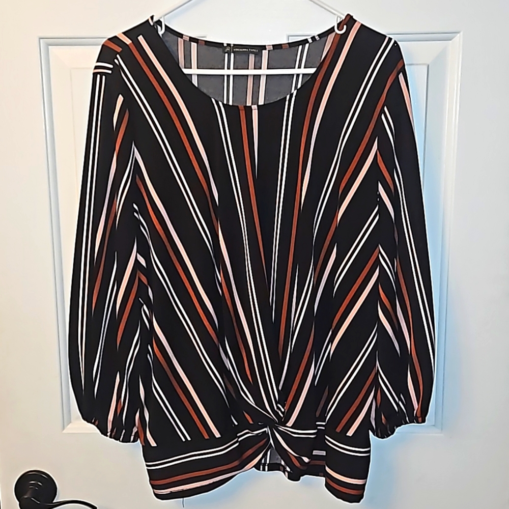Adrianna Papell stripped women's top